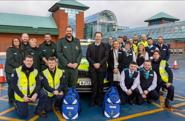 Life-saving partnership with Meadowhall for first responder training