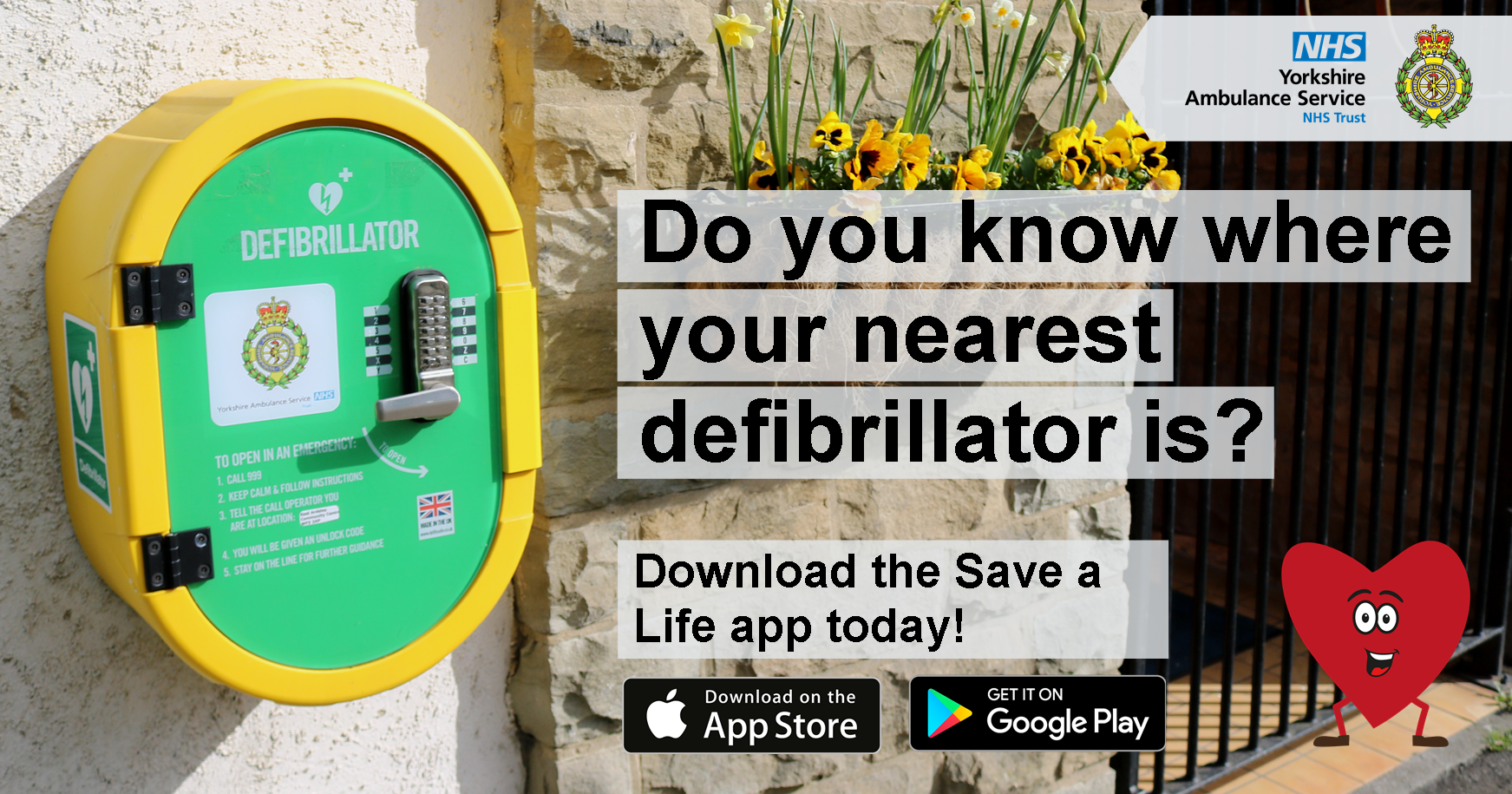 Save a Life App | Yorkshire Ambulance Service