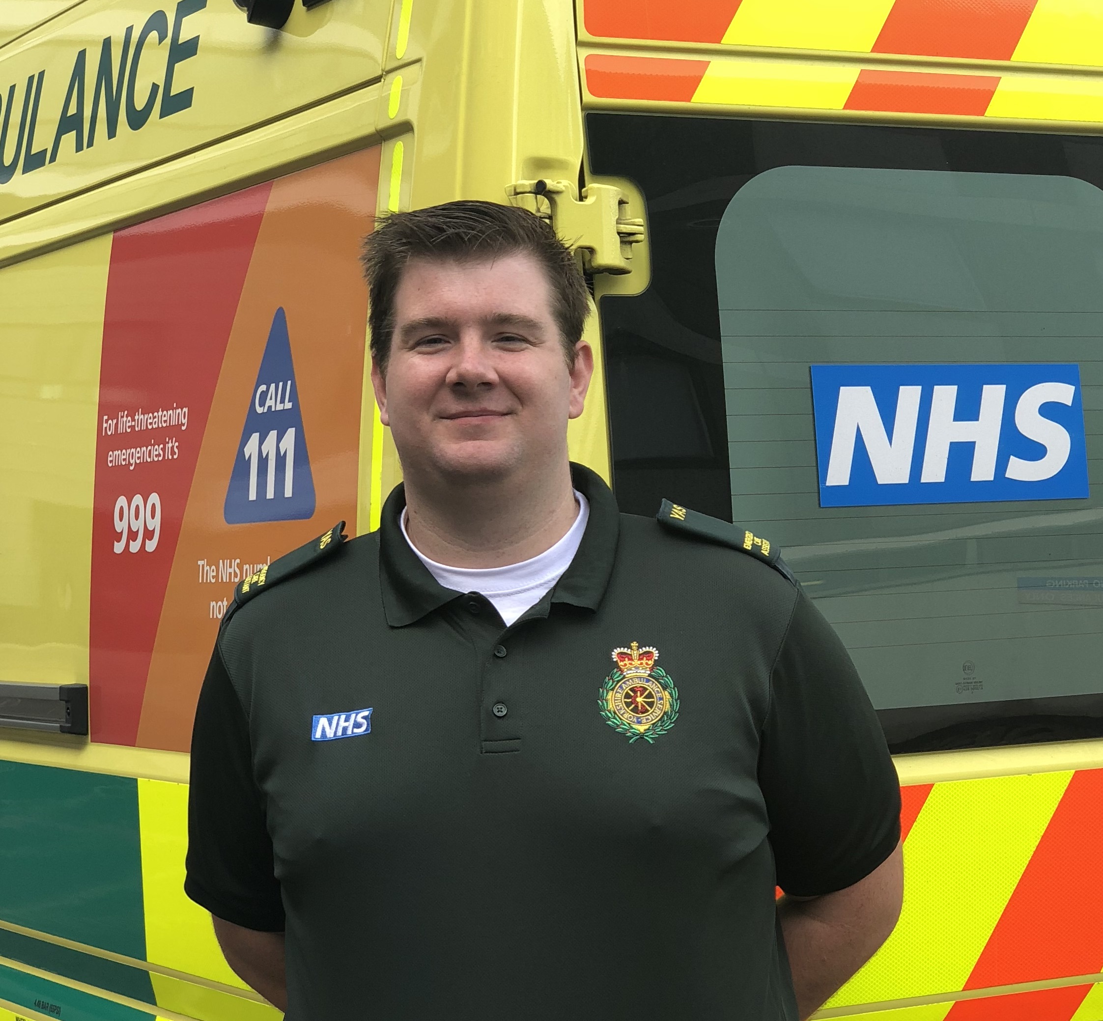 Emergency Care Assistant Tom Charlesworth