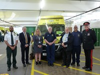 Colleagues and distinguished guests attended the Huddersfield AVP opening