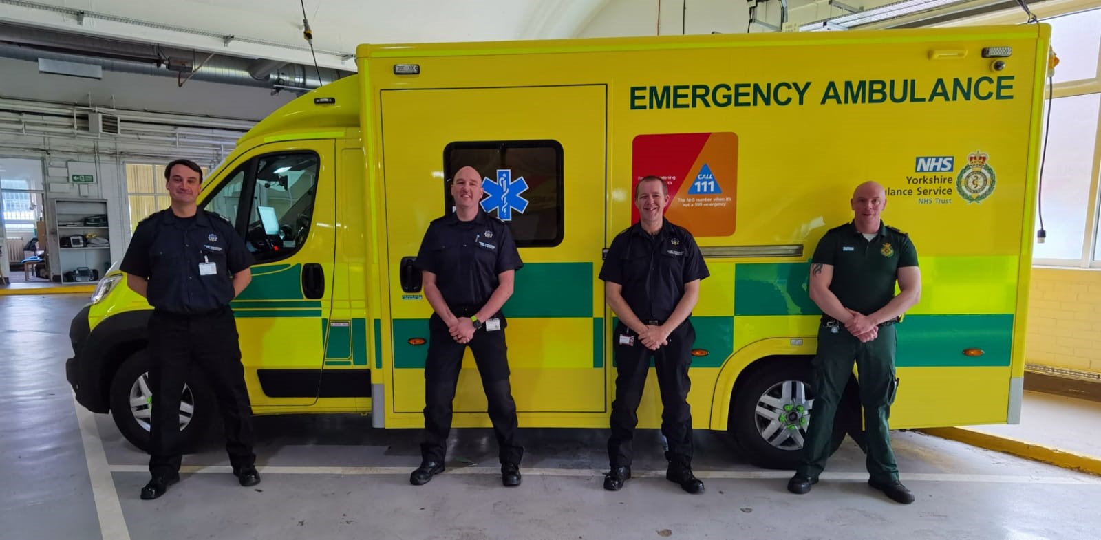 Yorkshire Ambulance Service welcomes additional COVID-19 support from fire and rescue colleagues 