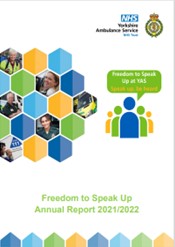 Freedom to Speak Up Annual Report 2021-22