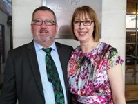 Nigel Hamilton-Evans and his wife Karen