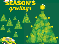 Meet some of the ambulance staff and volunteers working this Christmas Day