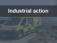 Public urged once again to use ambulance service wisely during industrial action