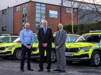 YAS replaces entire rapid response fleet with 106 Škoda Kodiaqs