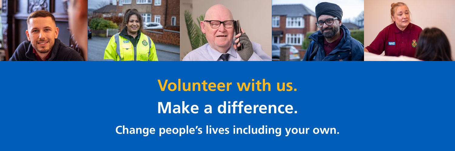 Volunteer with Yorkshire Ambulance Service