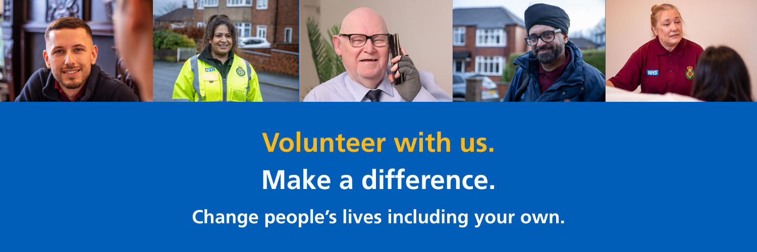 Volunteer with Yorkshire Ambulance Service