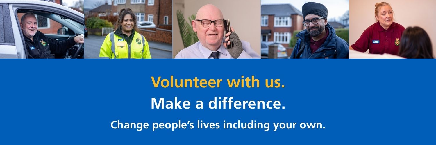 Volunteer with Yorkshire Ambulance Service