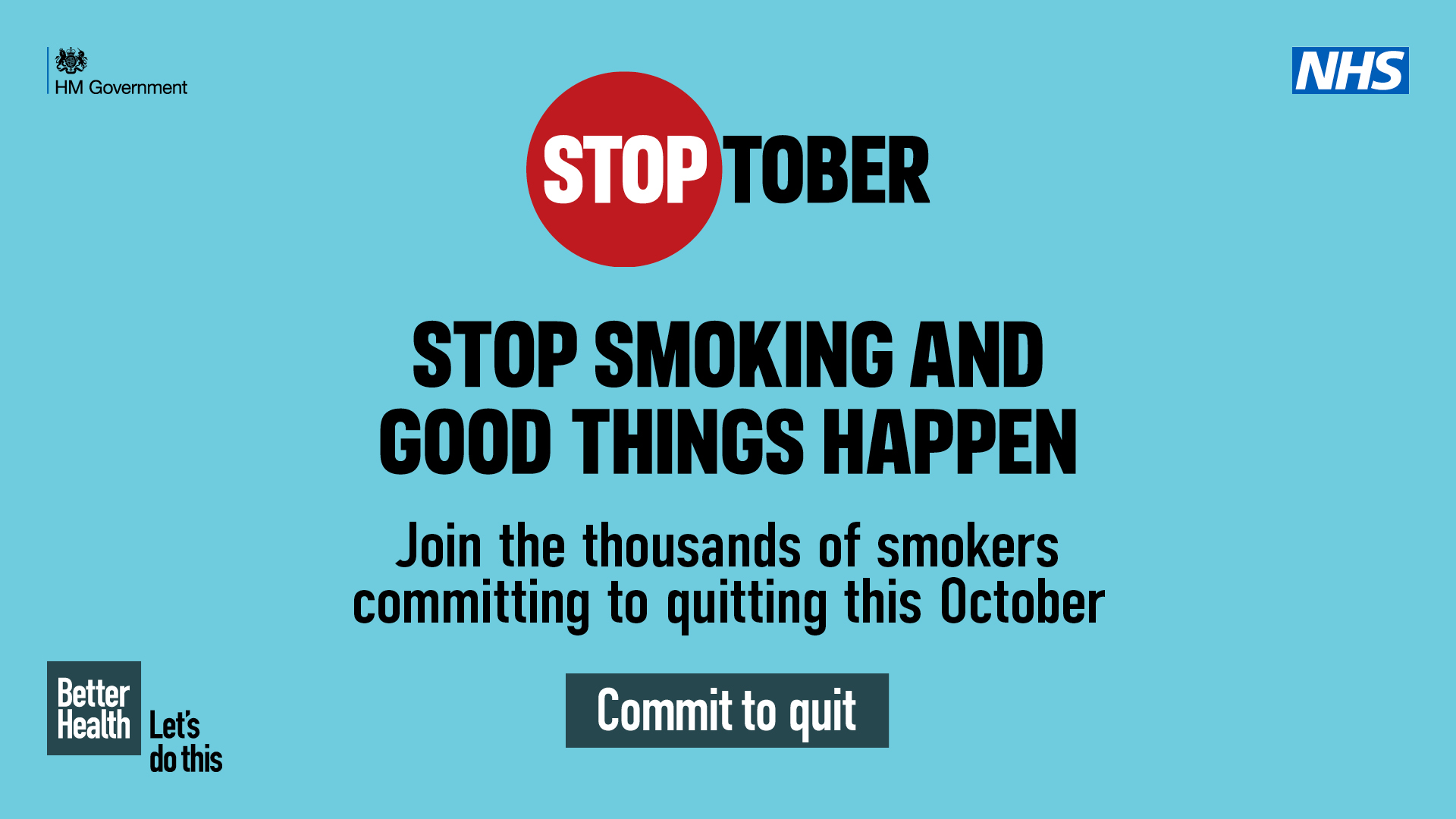 Stop smoking and good things happen