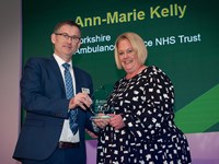 Yorkshire-based Patient Transport Service manager wins national award for outstanding contribution   