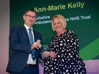 Yorkshire-based Patient Transport Service manager wins national award for outstanding contribution