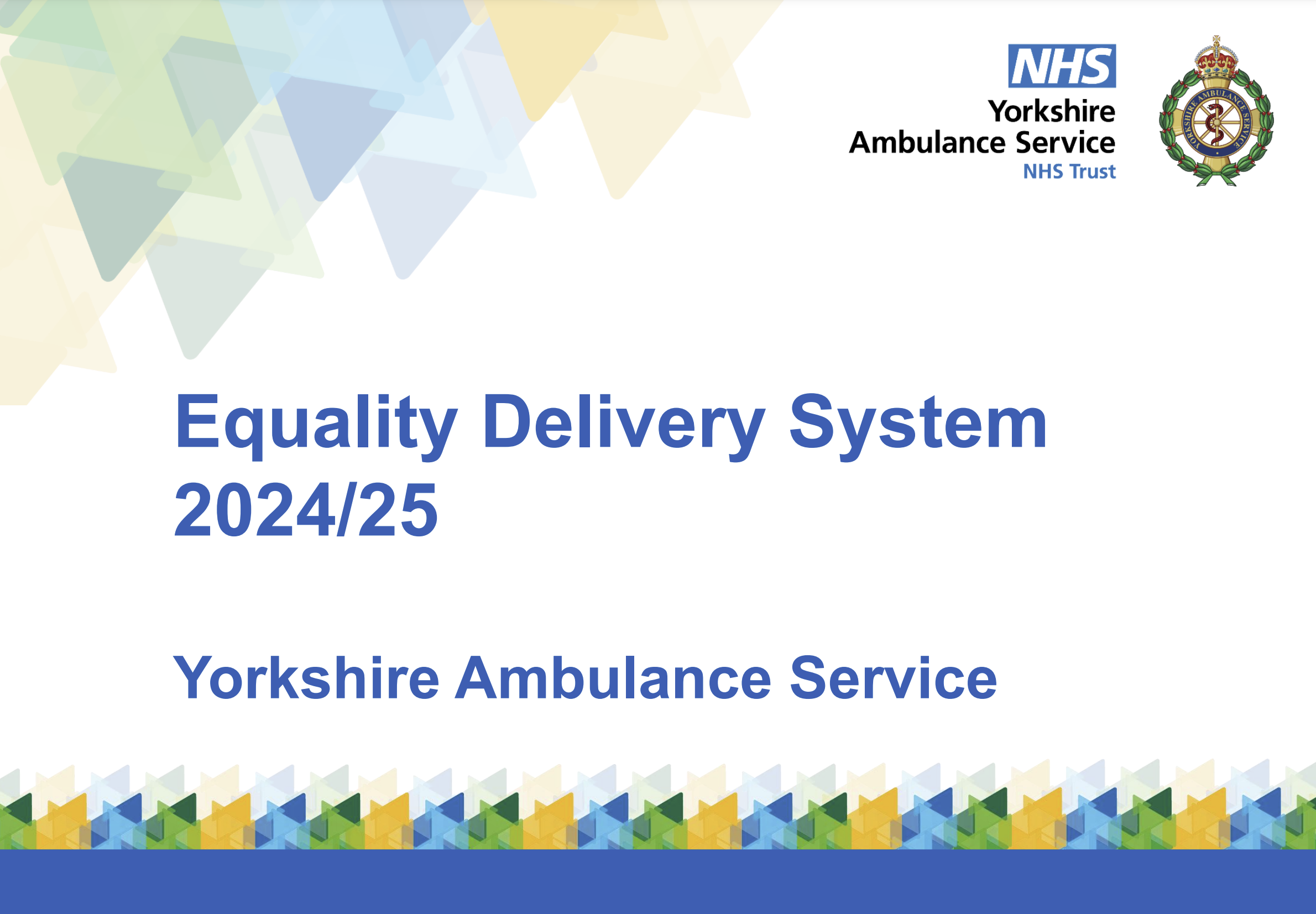 Equality Delivery System 2024/25