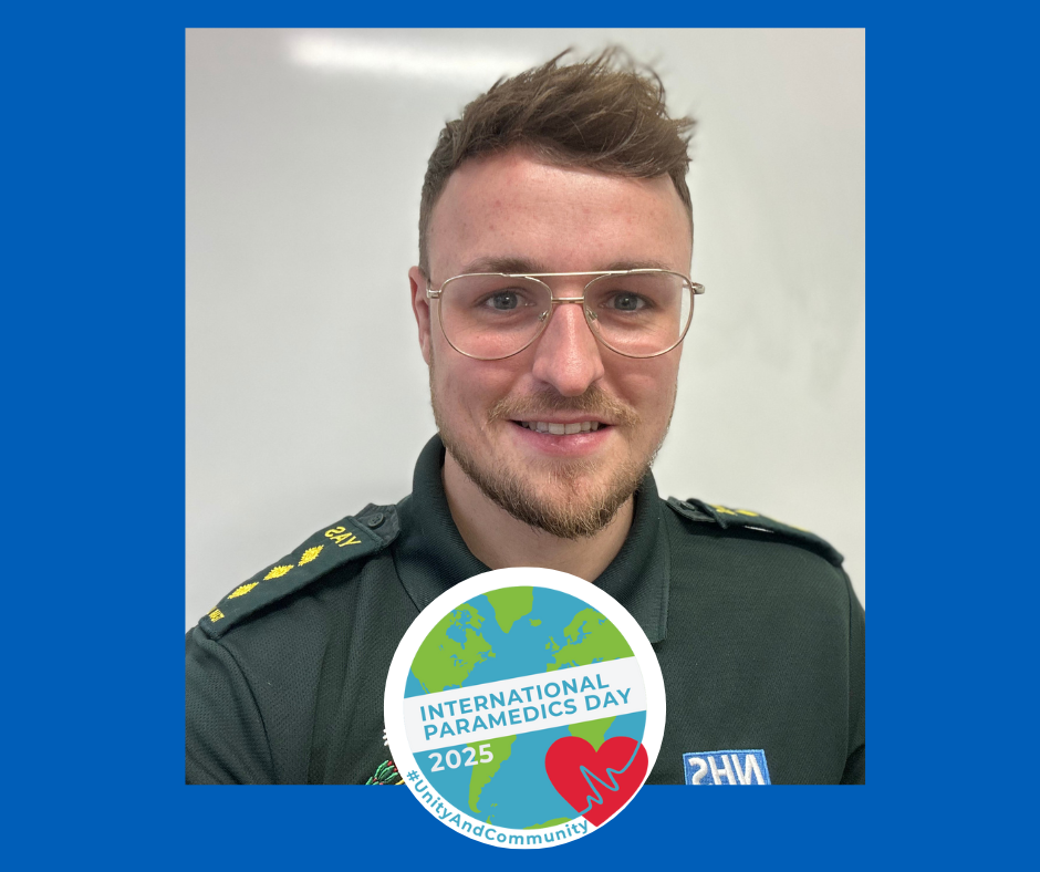 Paramedic in uniform