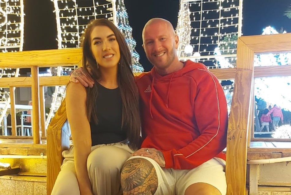 Emma Houldsworth and partner Paul Tilley