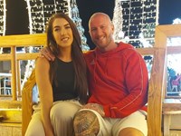 Emma Houldsworth and partner Paul Tilley