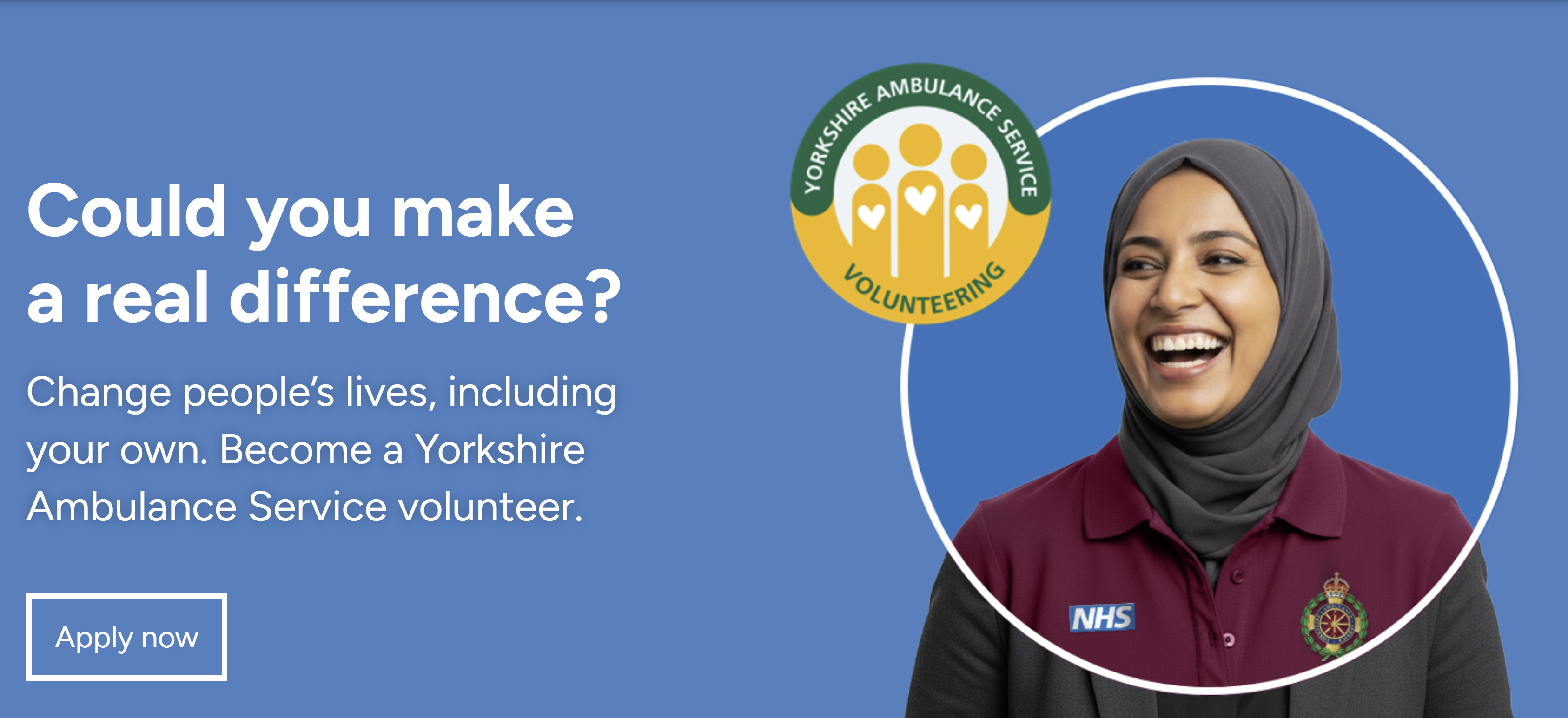 Click here to find out more about our volunteering opportunities