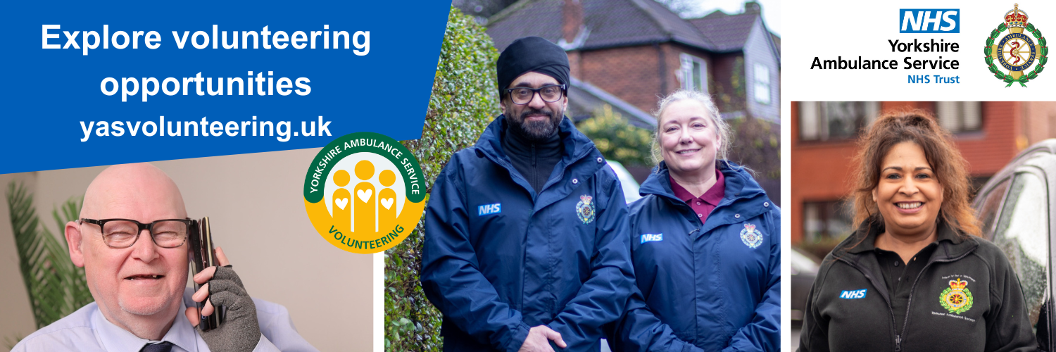 Become a volunteer hero with the ambulance service | Yorkshire ...