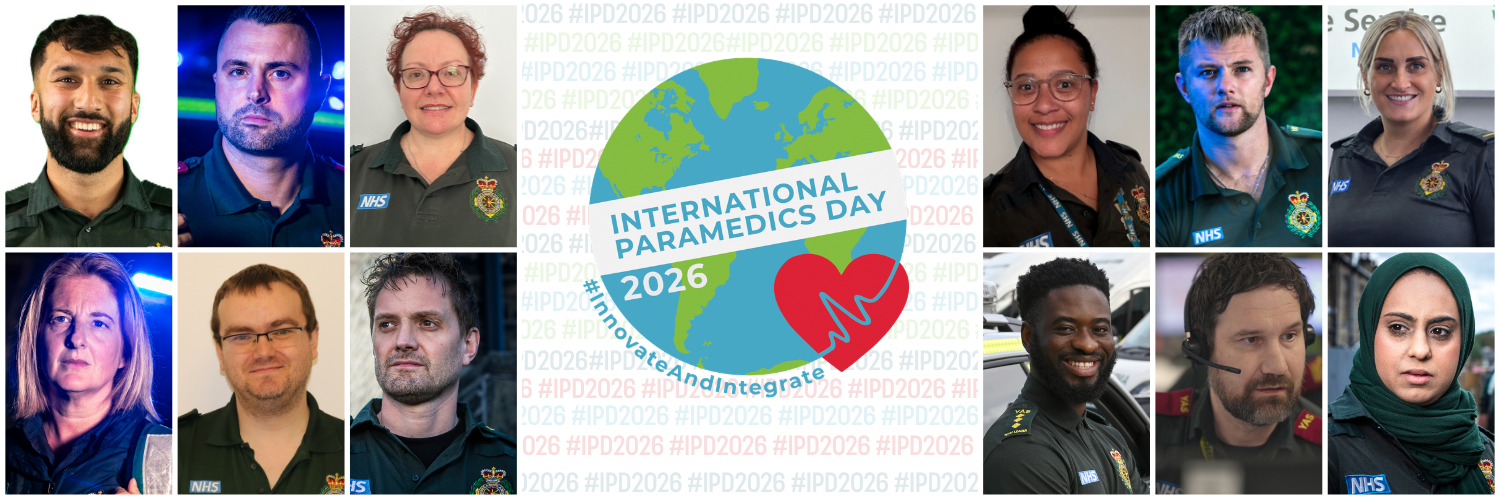 Pictures of Yorkshire Ambulance Service paramedics to celebrate International Paramedics Day